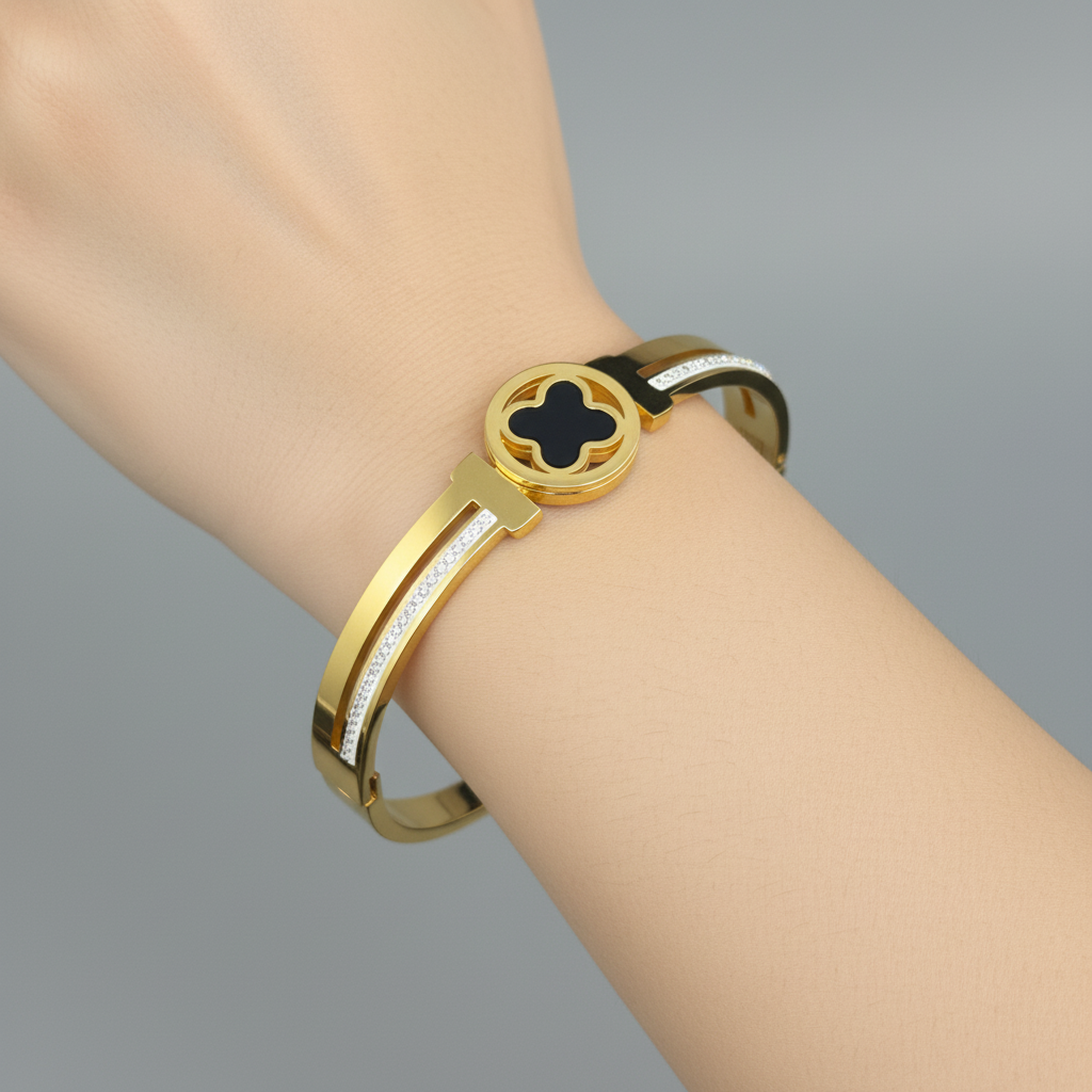 Circle Flower Bracelet
