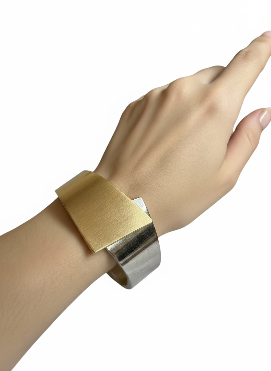 Golden Empress Statement Bracelet