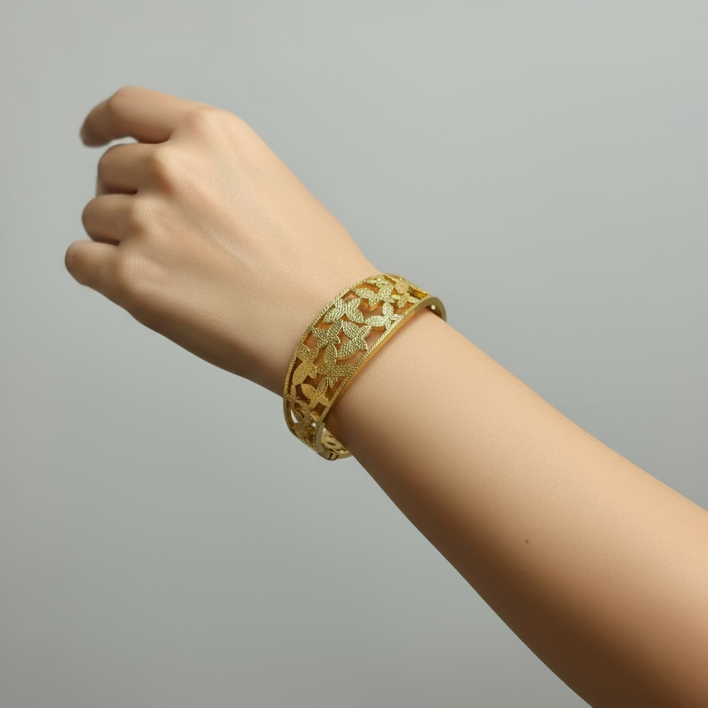 Luxe Bloom Floral Bracelet