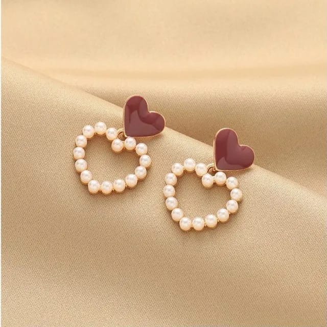 Heartfelt Glow Drop Earrings