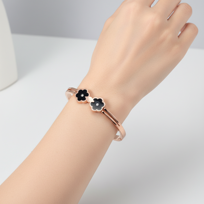 Flowery rose gold Bracelet