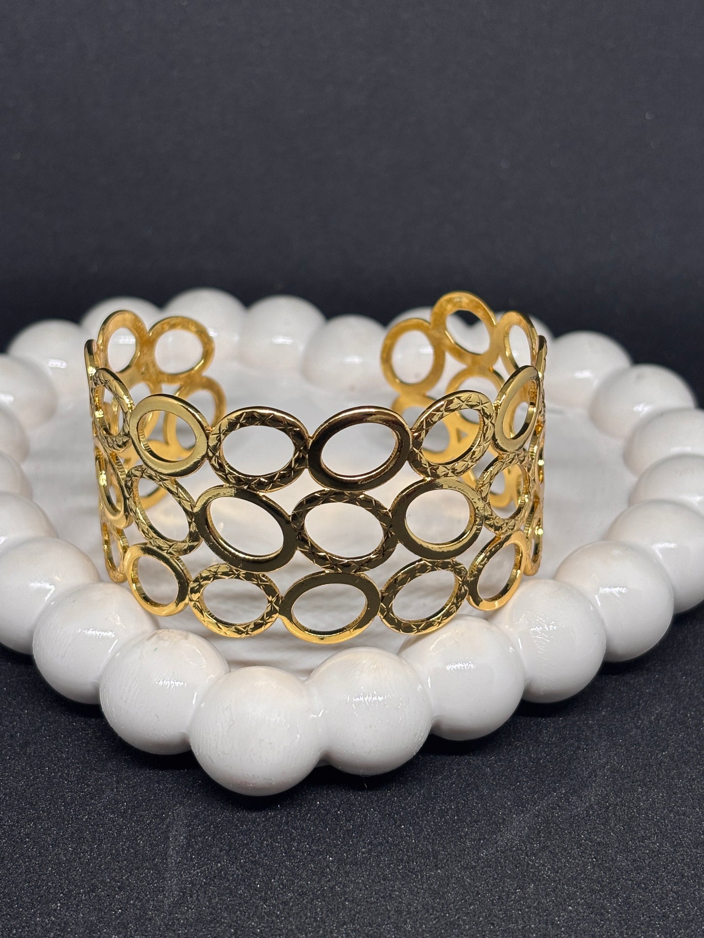 Statement cuff bracelet