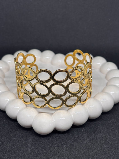 Statement cuff bracelet