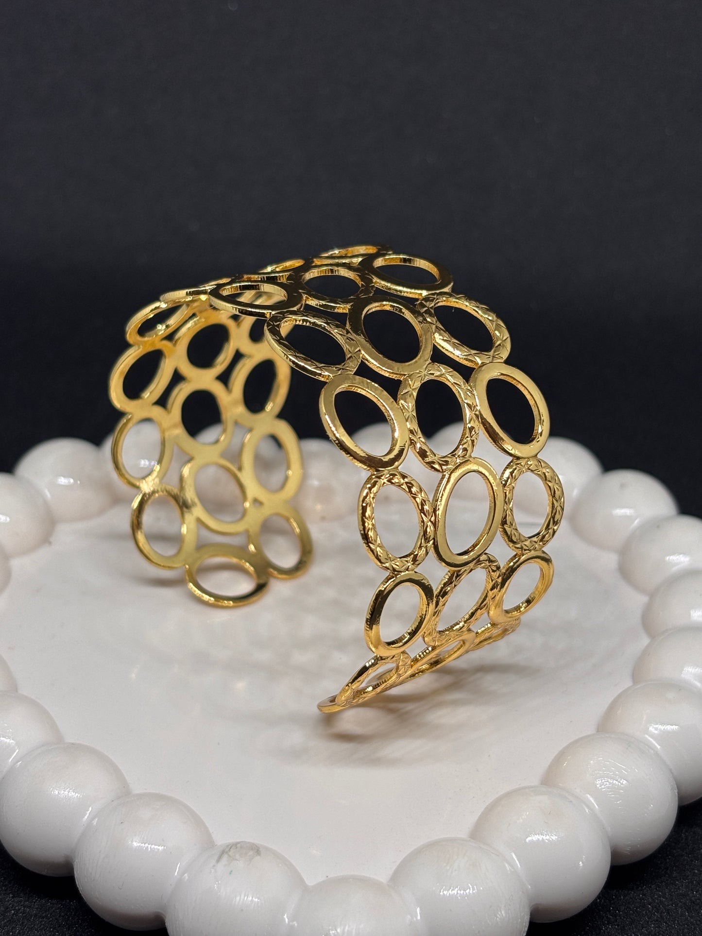 Statement cuff bracelet