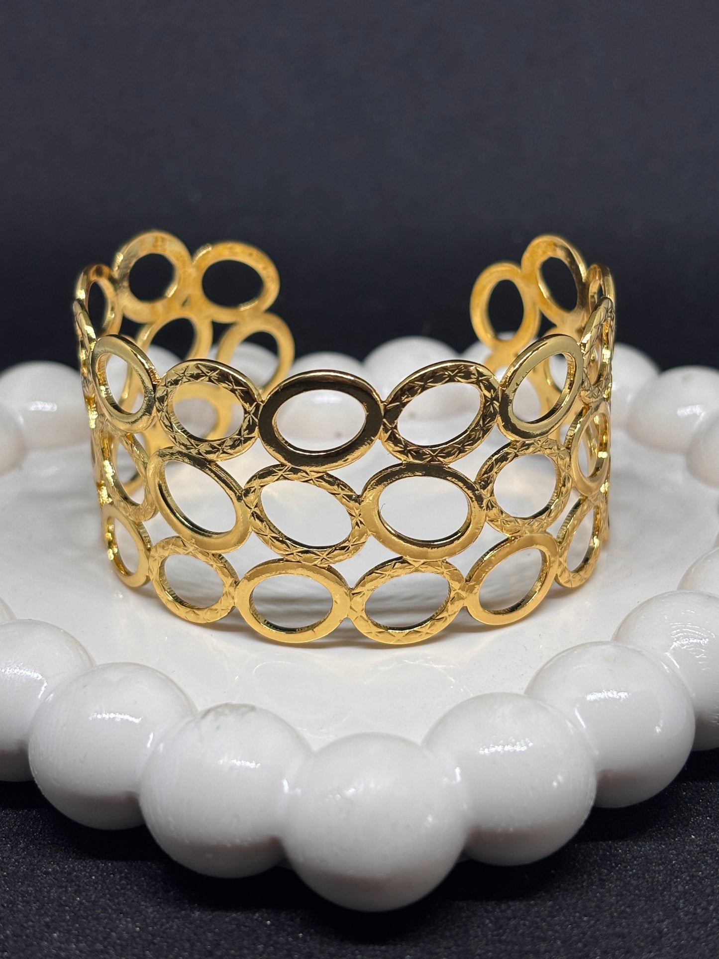 Statement cuff bracelet