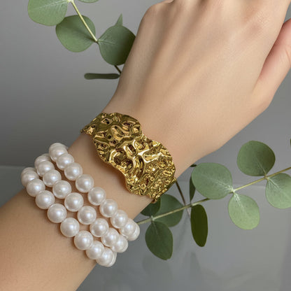 Latest Hammered Bracelet