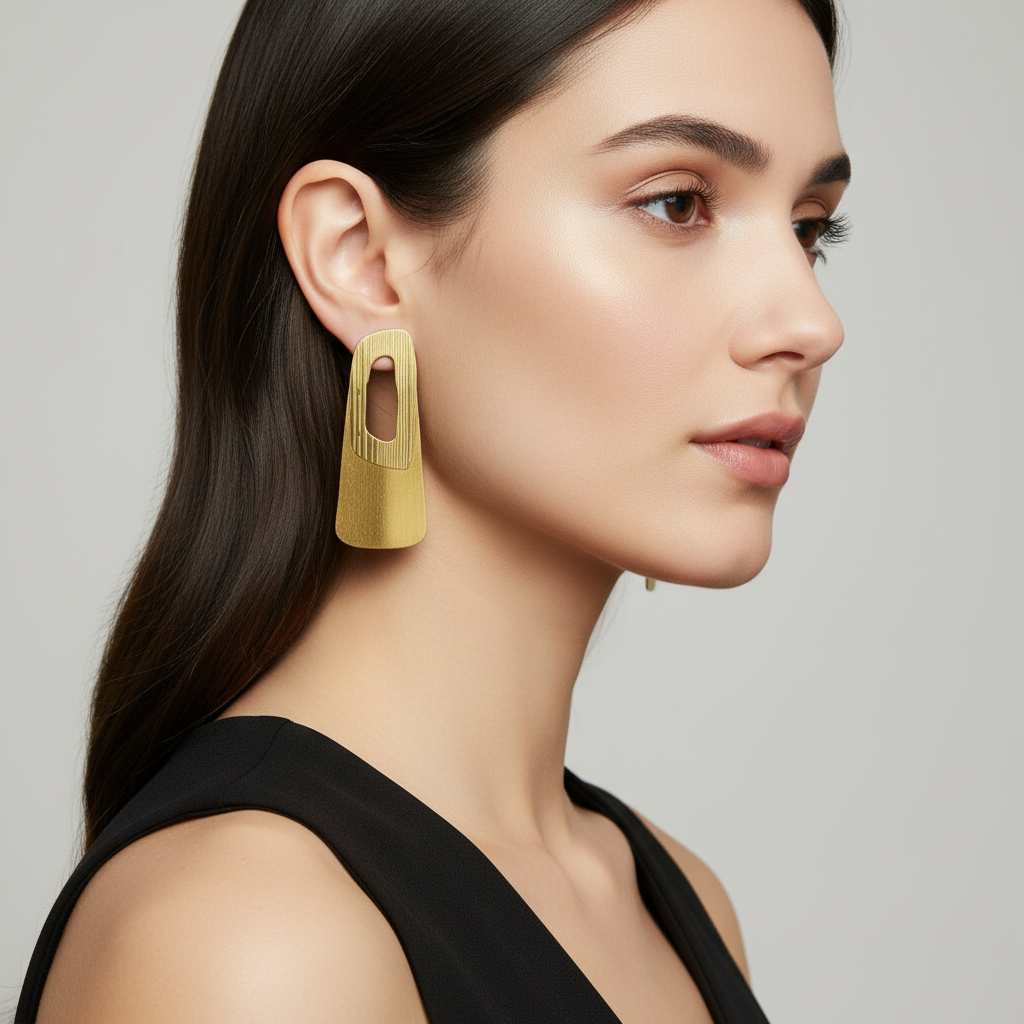 Long designer Earrnings