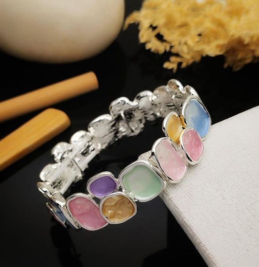 Anti tarnish Pastel Dreams Mosaic Bracelet