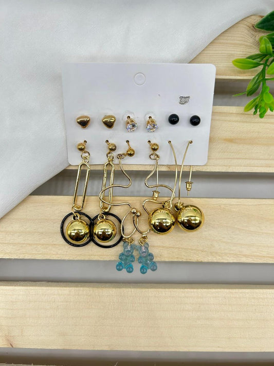 Mix of studs and drops set-6